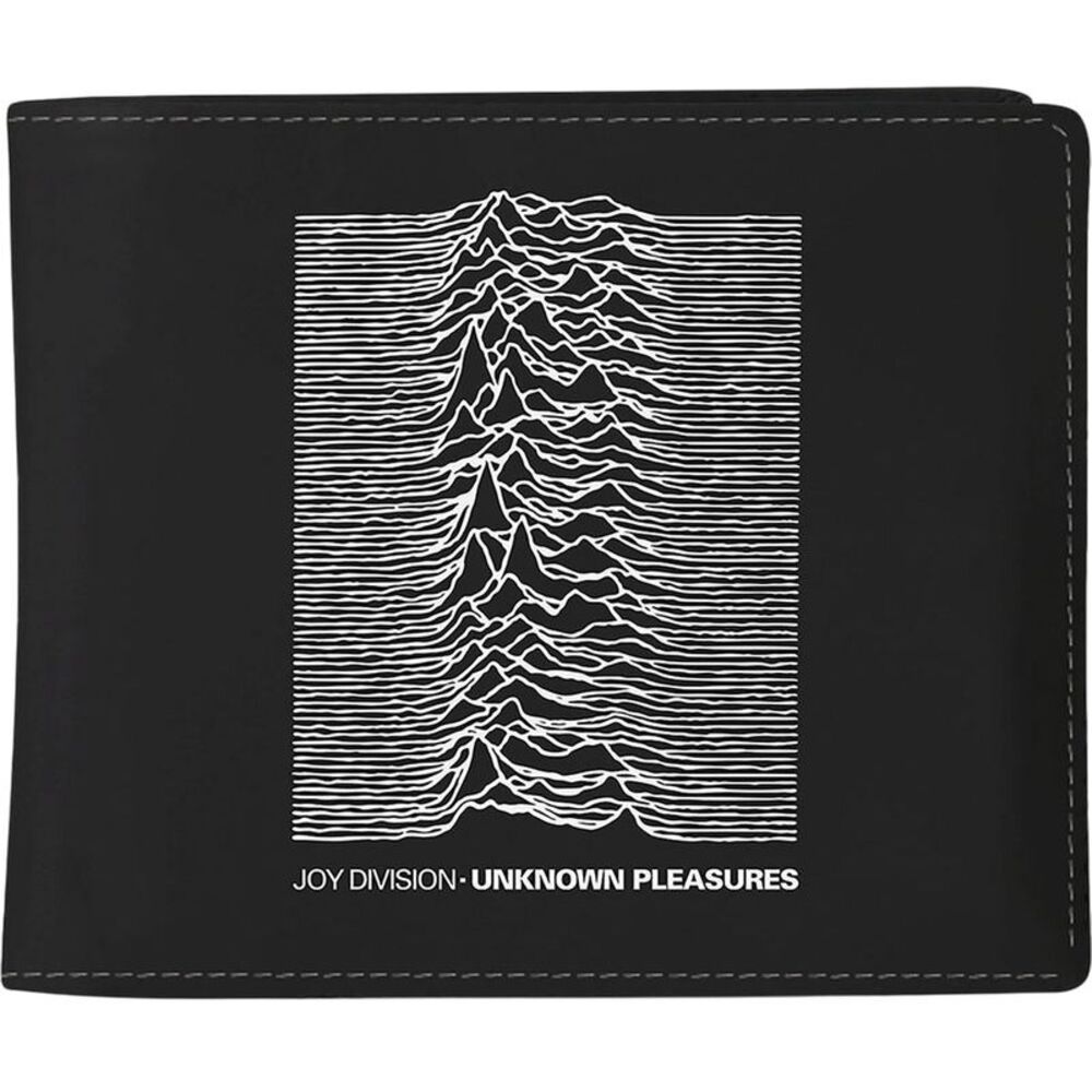 Joy Division Unknown Pleasures Wallet / Black/White - Picture 1 of 2